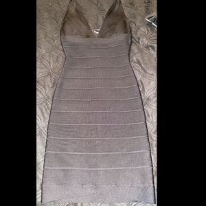 Herve Leger mini Body con dress